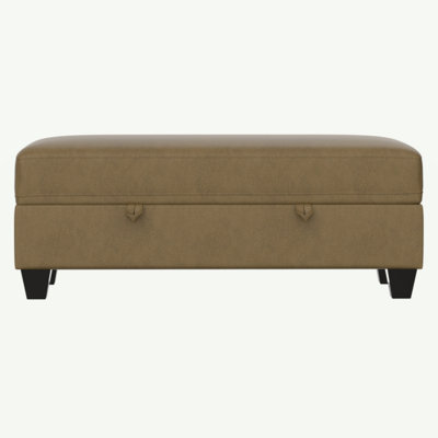 Drason Brown Storage Ottoman