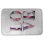Love bloom Bath Mat with Non-Slip Backing - Quick Dry Memory Foam Bathroom Rug - Absorbent - Modern Plush Spa-Style - Machine Washable