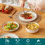 Service de table en grès 12 pièces Reno, service pour 4-119338692
