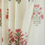 Fabdivine Thick Cotton White Soft, Chic 27x72 Inches Floral Handmade Block Print Pink and Brown, Pleated Curtains Perfect for Window Treatments 2 Panel Set Elegant 100% Blackout Drapes, Swadesh-1123810486