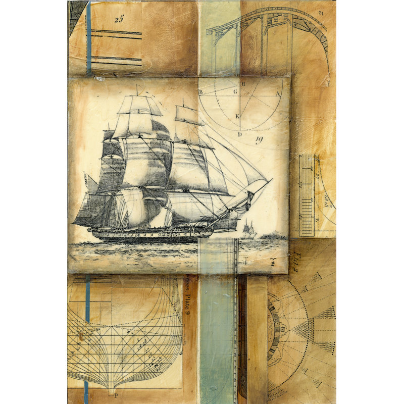 Nautical Passage 1 Piece Wrapped Canvas Wall Art, 30cm H x 20cm W