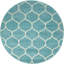 Tapis bleu clair Lllan-43011783