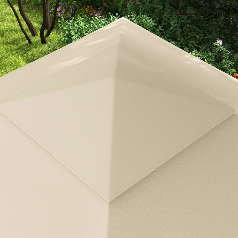 Brayven 3.25m x 3.25m Metal Patiio Gazebo