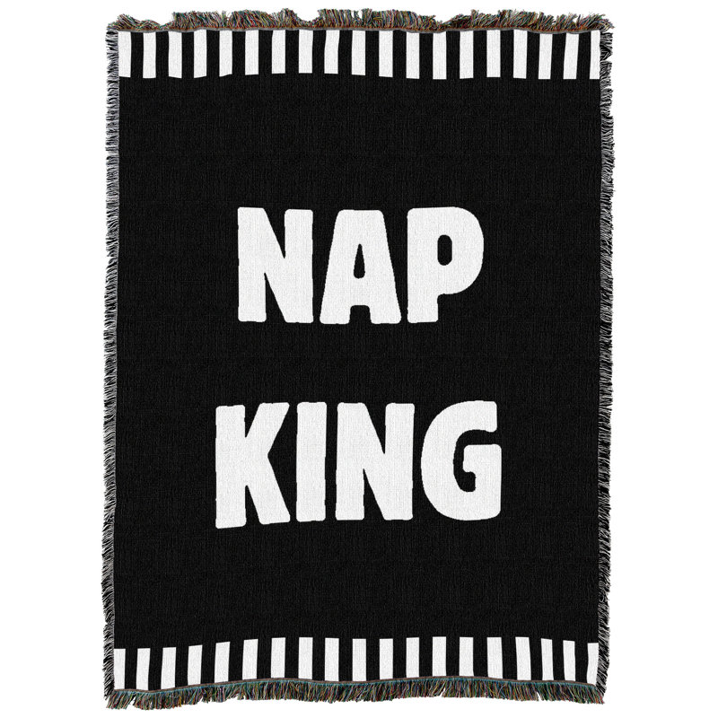 Pure Country Weavers Nap King Tapestry Throw Blanket Woven from Cotton, L 82 po x l 62 po
