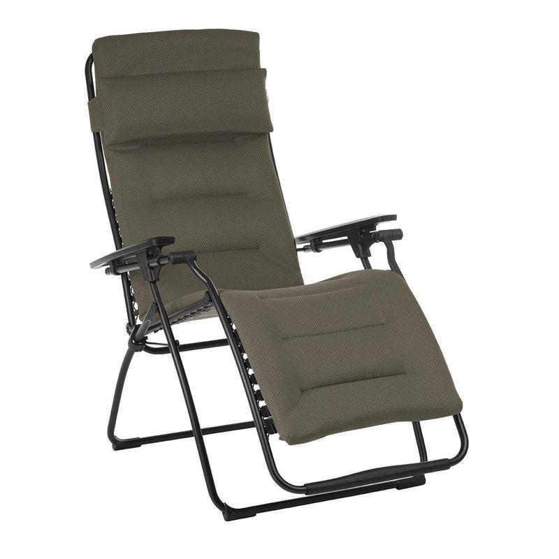 Fauteuil Lafuma Futura Air Comfort Zero Gravity, Gris taupe, Titan