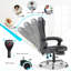 Fauteuil de direction ergonomique chauffant Nola-306123244