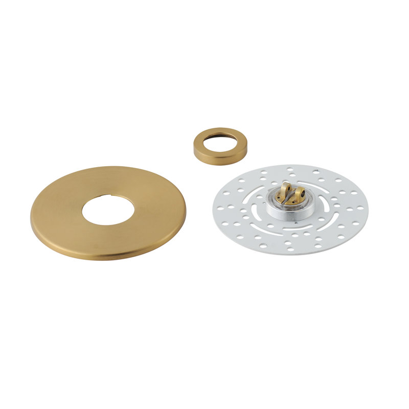 13 - Light LED Flush Mount, Gold