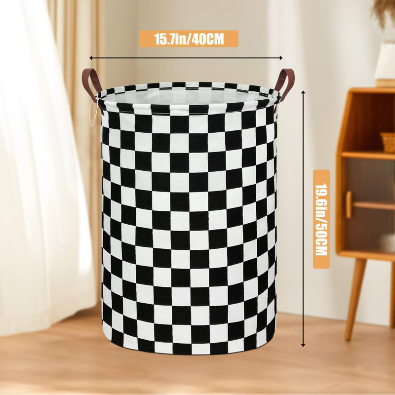 Panier à linge en tissu pliable