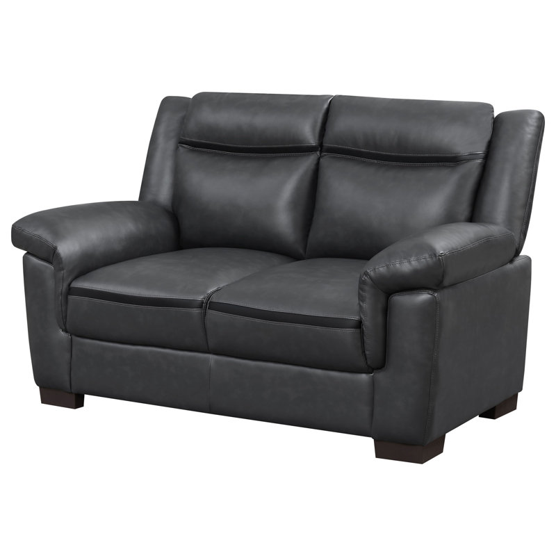 Causeuse rembourrée de style moderne Mid-Century pour le salon, 2