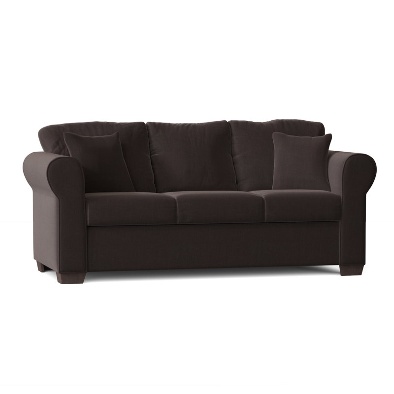 Bayswater Upholstered 84.5'' Sofa, Oscar Coffee