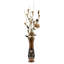 Vase en bois décoratif