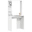 Computer Desk Solid Wood, MDF Compact-69264731