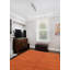 Tapisserie naturelle orange kilim 6 pi 9 po x 9 pi 7 po