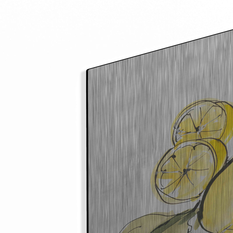 «Lemon Still Life III» par Chris Paschke, H 24 po x l 24 po