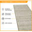 Runner Geometric Flatweave Area Rug-967503318
