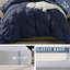 Ensemble d'édredon plissé avec draps Bed-in-a-Bag-103134067-103134075