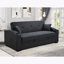 Canapé convertible moderne avec lit escamotable pratique avec porte-gobelets, coussins et poches-106633577
