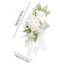 2 pièces fleurs de mariage, fleurs artificielles