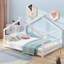 Lit en bois House House,-1557735069