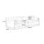 Coussin blanc modulaire 100% polyester-109243647-109243649-109243650