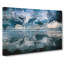 Ocean Reflections In Italy In Abstract - Wrapped Canvas Painting-55312083