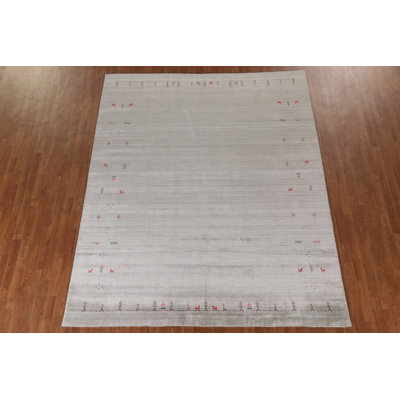 Tapis indien fait à la main Gabbeh 8 x 10