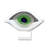 Azmariah 8" Clear Blue and Green Murano Glass Modern Abstract Tabletop Sculpture-129770725