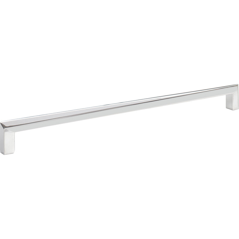 Para 8 13/16" Center To Center Bar Pull, 12", Polished Chrome