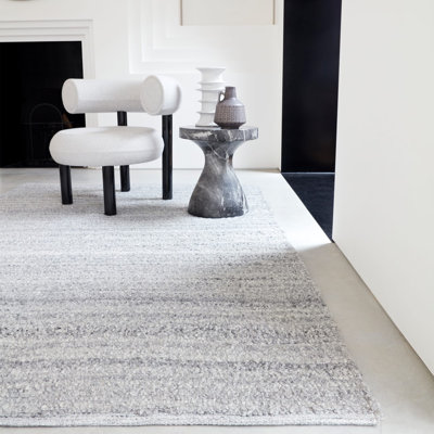 Dions Solid Colour Hand Woven Area Rug