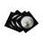 English Stag Black Tabletop Set