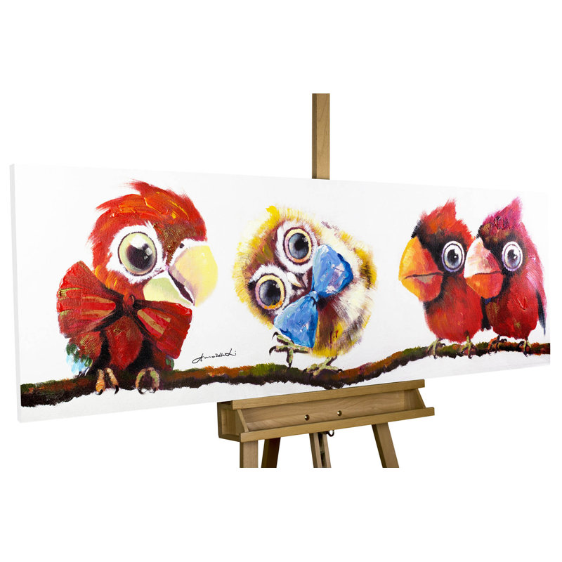 In the Centre - No Frame Panoramic Painting on Canvas