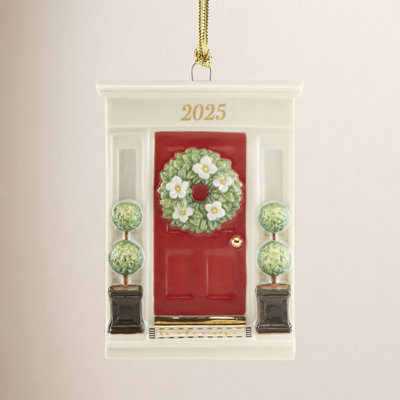 3" Porcelain Photo Ornament