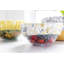 Natural Elements Set of 3 Organic Cotton Stretchy Lids for Bowls