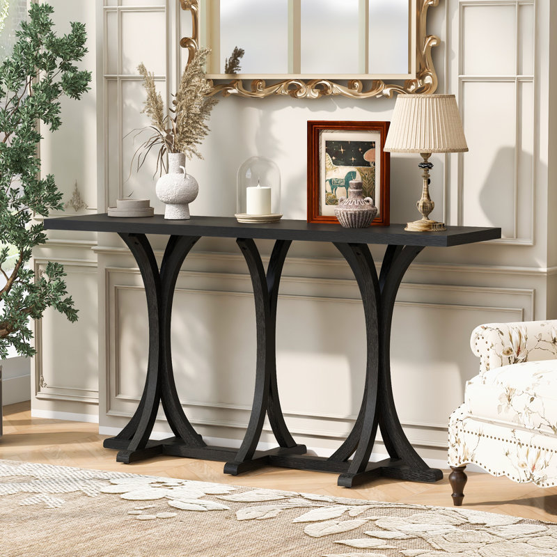 59.8'' Wooden Console Table Hallway Foyer Table