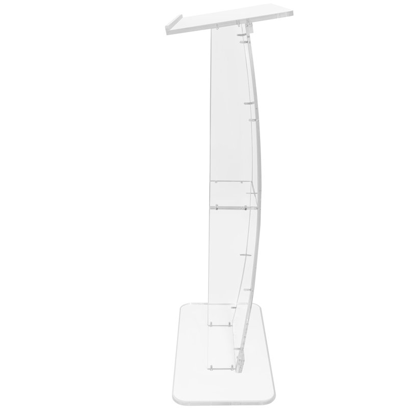 Podium en plastique 47,2 po, Blanc
