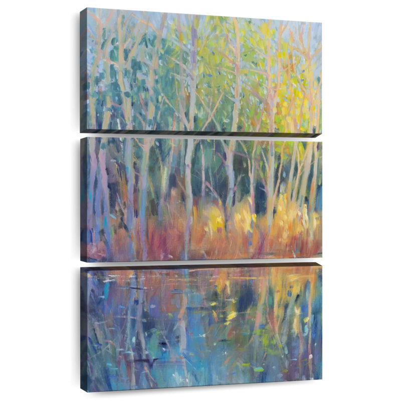 Arbres réfléchis Alvord I, H 32 po x l 20 po