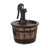 26.5" High Hand Crafted Weather Resistant Floor Fountain With Light