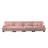 4-Seater Sectional Sofa Modular Deep Seat Sofa Couch , Chenille Sofa Comfy Upholstered Sofa For Living Room, Apartment, Studio, Office,Chenille-312855181