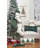 24" x 12" Flocked Trees Throw Pillow