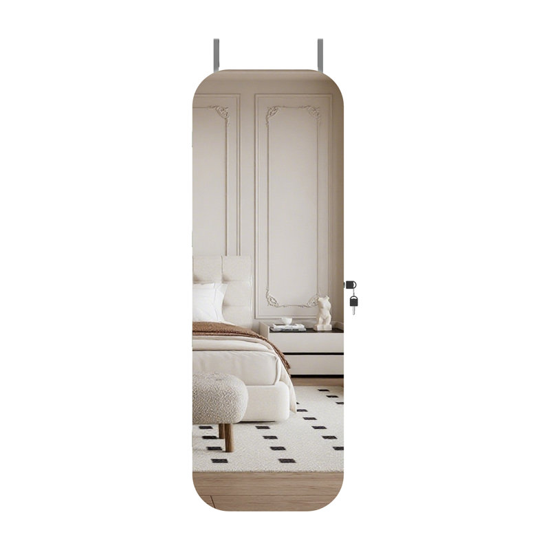 Armoire à bijoux avec miroir 14,5 po