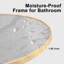 Miroir mural surdimensionné en métal 36 po x 24 po pour salle de bain / coiffeuse Vallerie-1242691903-1233316671