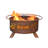 Collegiate Series Round Steel Fire Pit-20304568