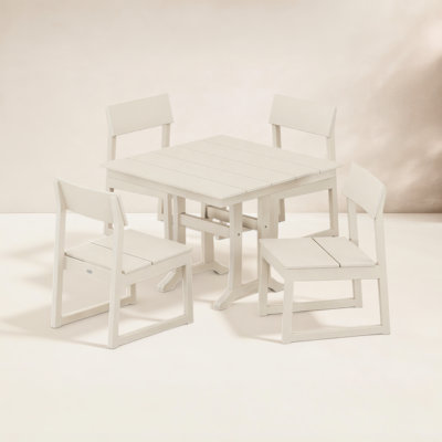 POLYWOOD® Edge 38" Patio Dining Set