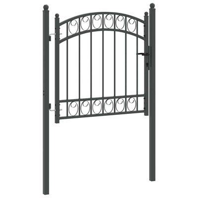 104 cm W Steel Gate Fencing