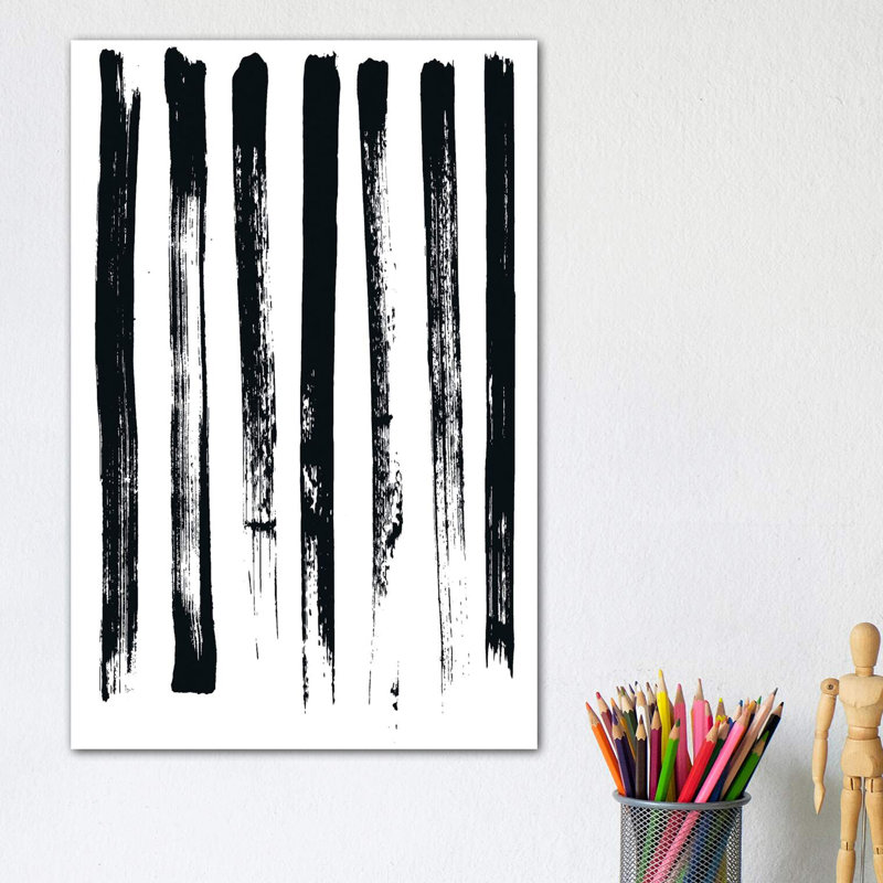 Abstract I by Honeymoon Hotel - Wrapped Canvas Print, 20.32 cm H x 30.48 cm W
