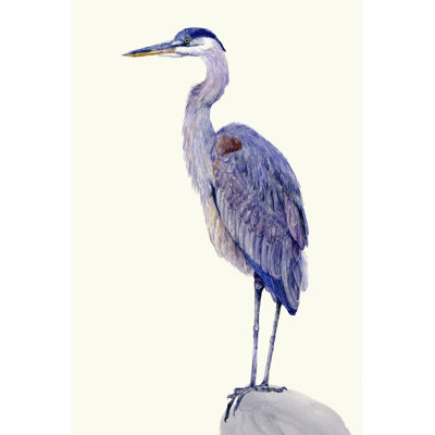 Heron Study I by Melissa Wang - Wrapped Canvas Print