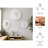 Orren Ellis 3-Piece 15/17/24" Crescendo Dimensional Convex Mirror, Resin, Gray