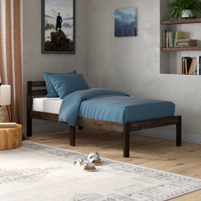 Calva Solid Wood Slat Bed