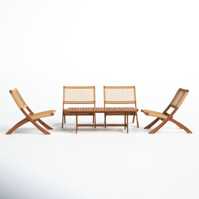Kismet 5-Piece Armless Chairs Seating Group