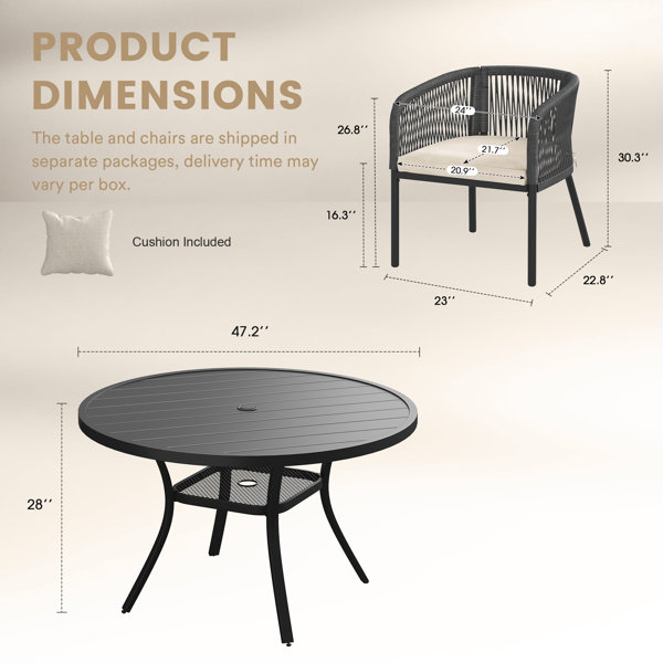 Dimensions du produit